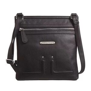 Stone Mountain USA Butter Leather North/South Crossbody Bag